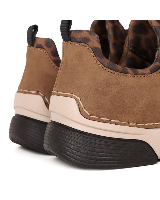 Rieker Brown Excursion Trainers