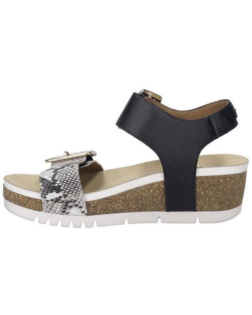 Josef Seibel Metallic Quinn 02 Ladies Wedge Heel Sandals