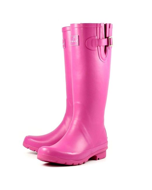 Lunar (GRS) Pink Largo Wellingtons