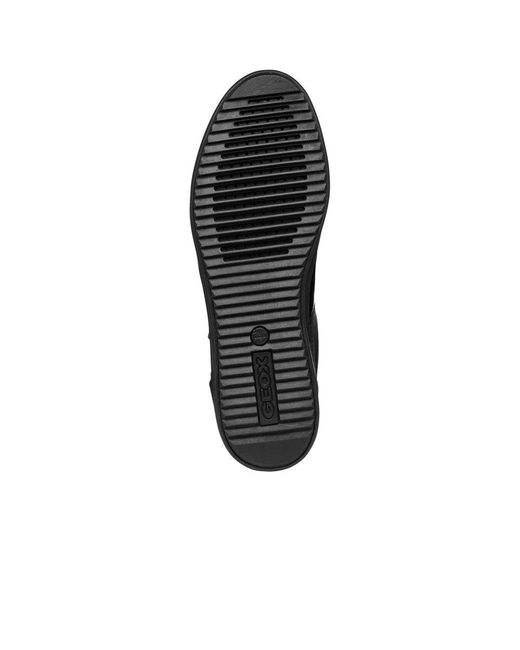 Geox Black D Blomiee E Trainers