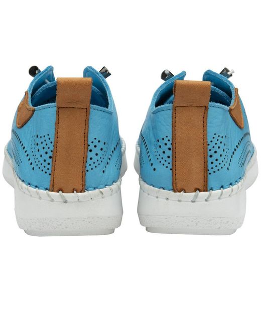 Lotus Blue Tassia Trainers