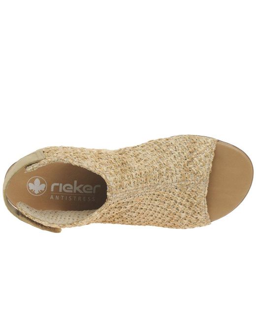 Rieker Natural Ante Sandals