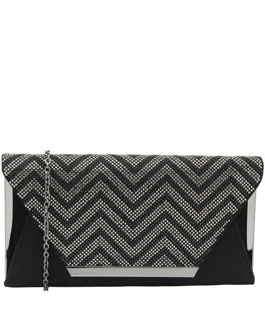 Lotus Gray Elouise Clutch Bag