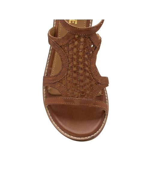 Ravel Brown Cardwell Low Heeled Sandals