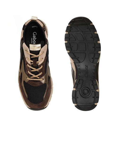 Gabor Black Adder Trainers