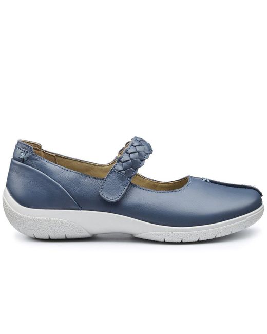 Hotter Blue Shake Ii Mary Jane Shoes