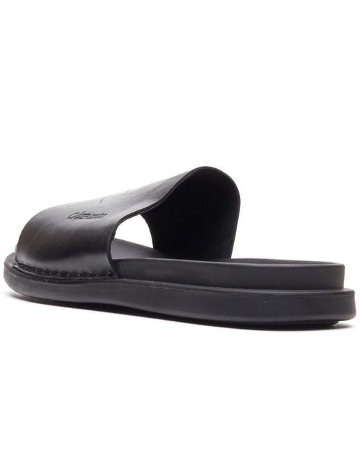 Base London Blue Albany Slide Sandals for men
