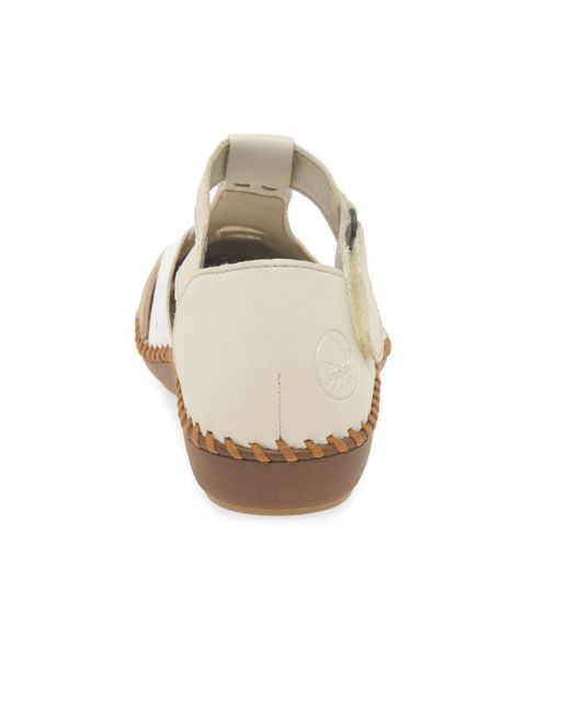 Rieker Metallic Maria Sandals