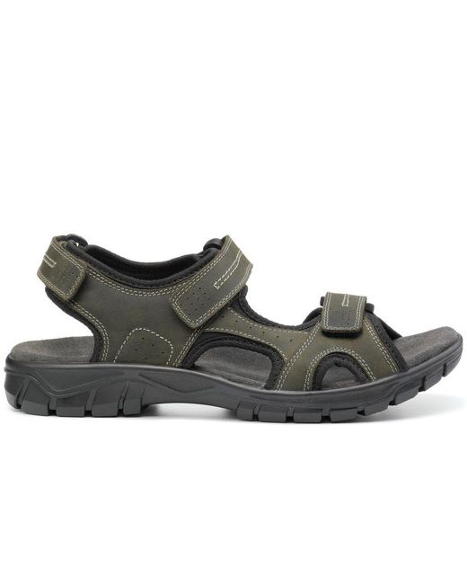 Hotter Brown Lorenzo Sandals for men