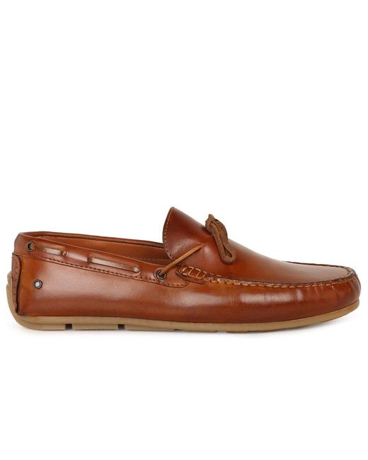 Base London Brown Brooks Loafers