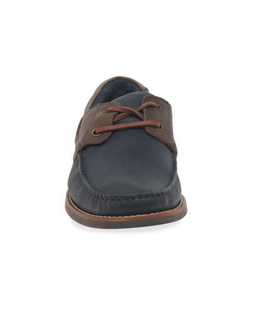 Anatomic & Co Blue Anatomic &Amp; Co Shore Boat Shoes for men