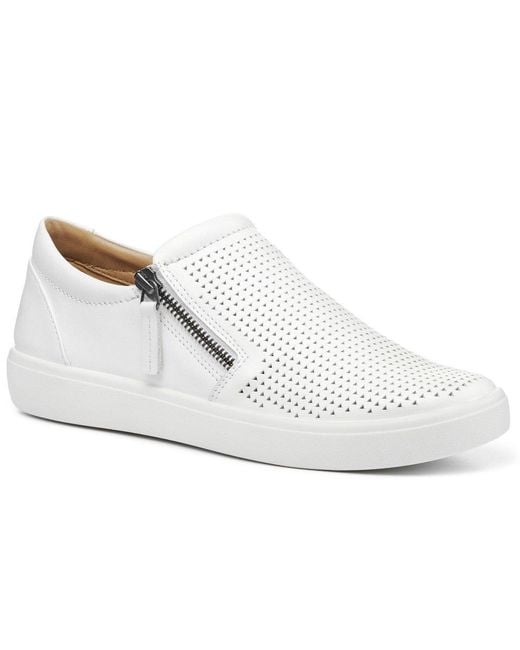 Hotter White Daisy Wide Fit Casual Shoes