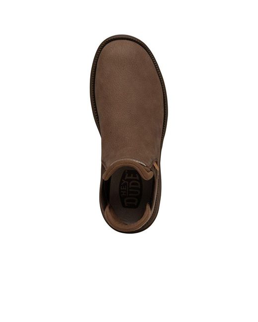 Hey Dude Brown Branson Boots for men