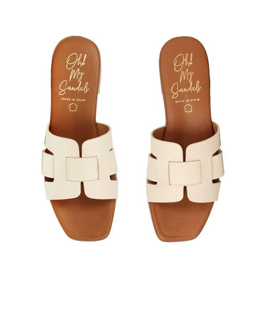 Oh My Sandals Black Marbella Sandals