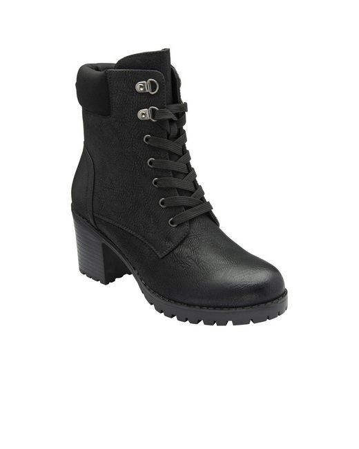 Lotus Black Gene Ankle Boots