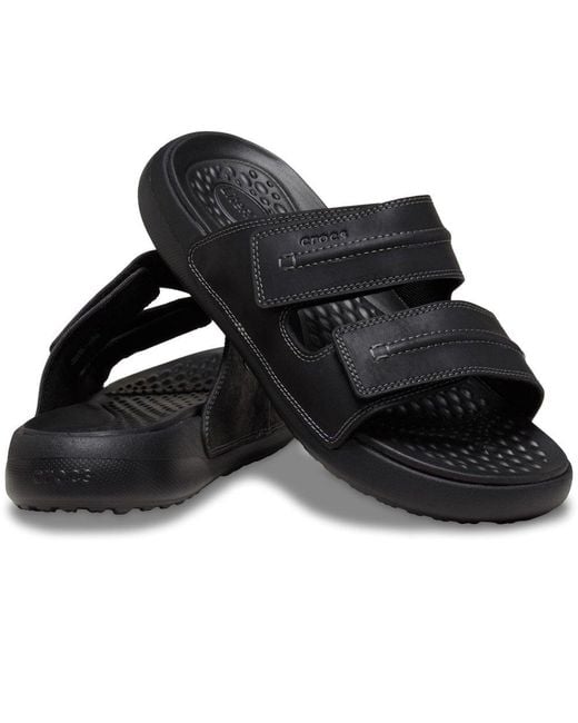 CROCSTM Black Yukon Vista Ii Sandals for men