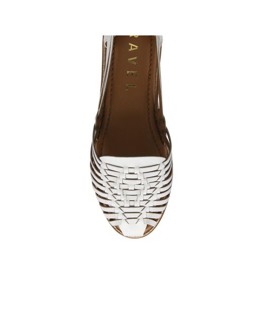 Ravel Metallic Glant Sandals