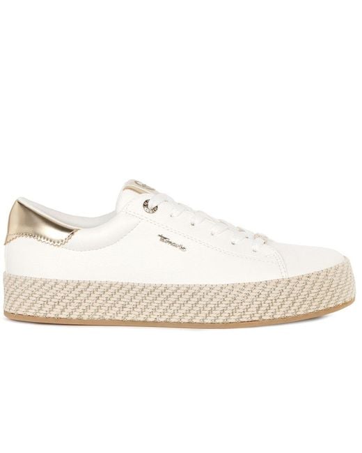 Tamaris White Cinda Trainers