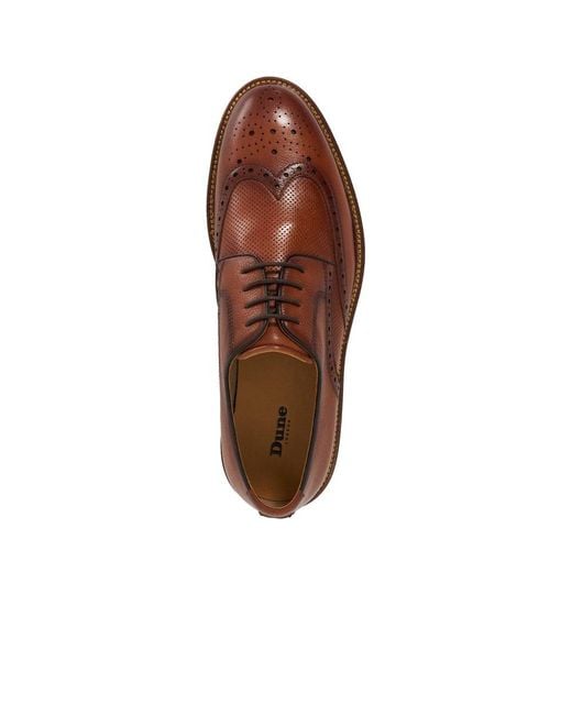 Dune Brown Dun Dsv Benidictus Classic Shoes for men