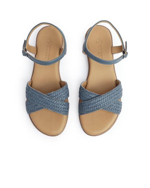 Hotter Blue Saskia Sandals