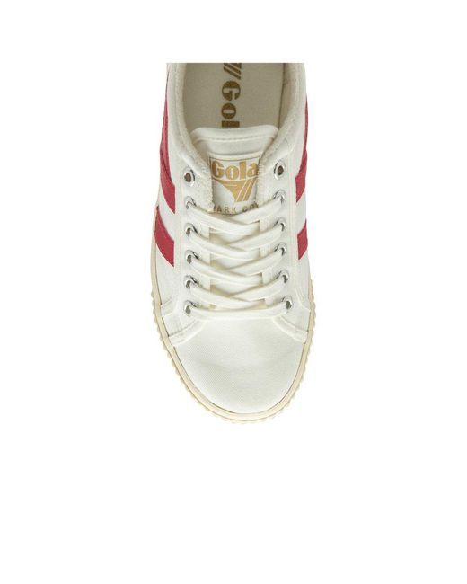 Gola White Tennis Mark Cox Casual Trainers Size: 7