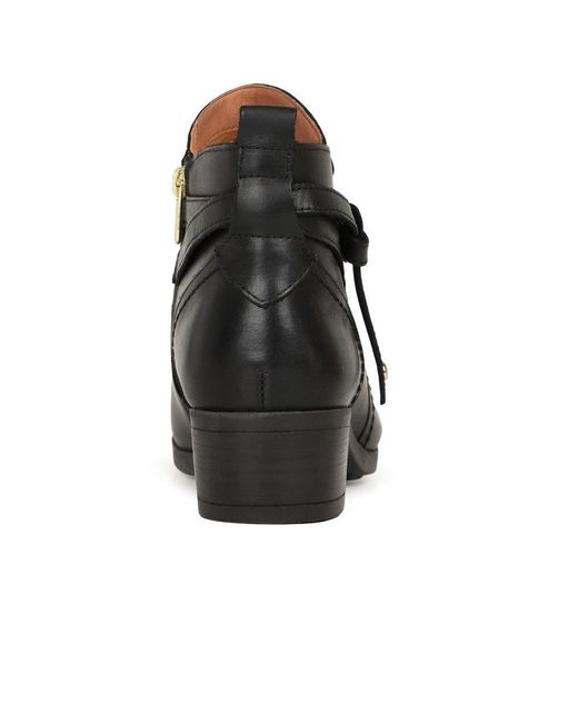 Pikolinos Black Dixie Ankle Boots