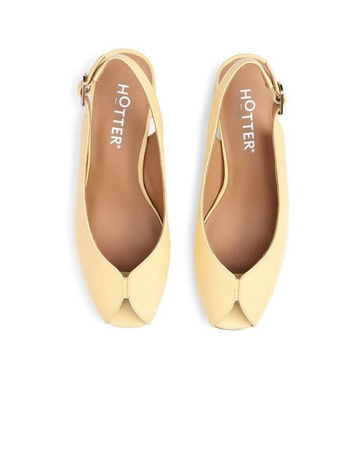 Hotter Natural Studio Court Shoes