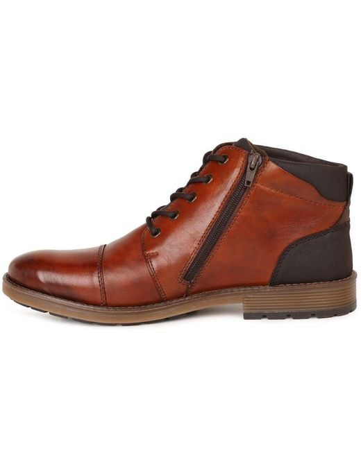 Rieker Brown Lomez Boots for men