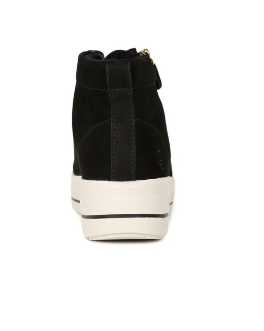 Remonte Black Sparkle Ankle Boots