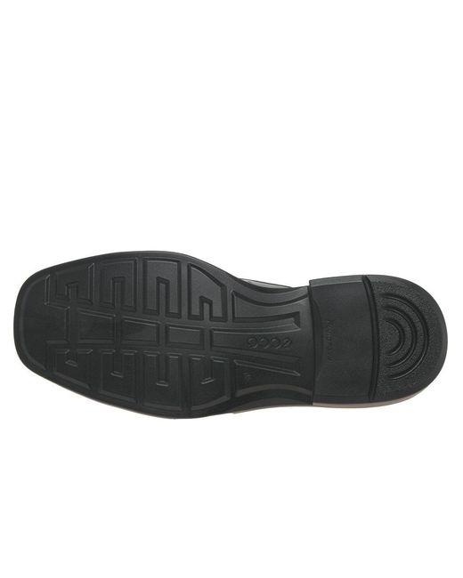 Ecco Black Helsinki 2.0 Plain Toe Tie Shoes Eu 39 (Us 5-5.5) D for men