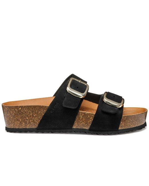 Geox Black D Briona H Sandals