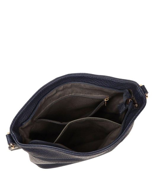 David Jones Blue Nice Ii Messenger Bag