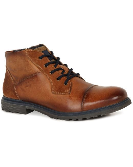 Bugatti Brown Arran Boots for men