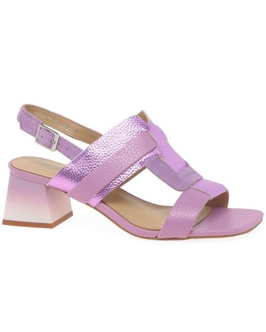 Regarde Le Ciel Purple Amalia 02 Sandals