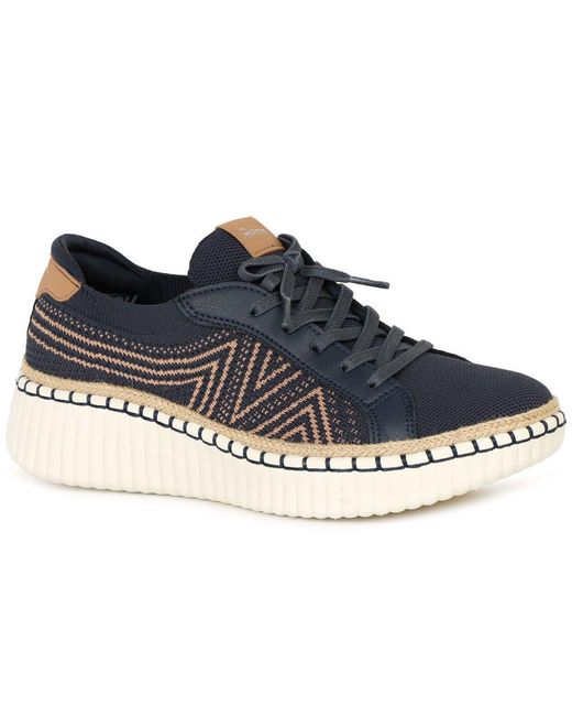 Skechers Blue Wilshire Blvd Trainers
