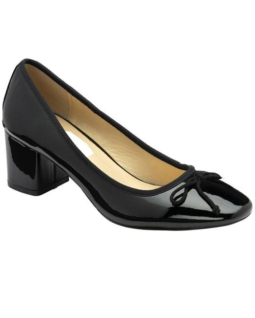 Ravel Black Darton Court Shoes