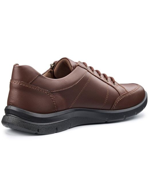 Hotter Brown Finn Trainers for men