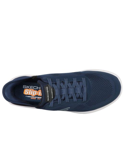 Skechers Blue Bounder 2.0 Emerged Hands Free Slip-Ins Shoes 13 D for men