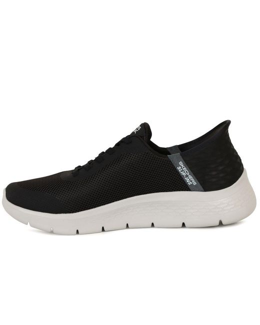Skechers Blue Go Walk Flex Wide Fit Trainers for men