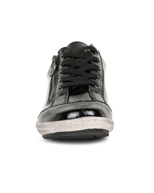 Lunar (GRS) Black Napier Trainers