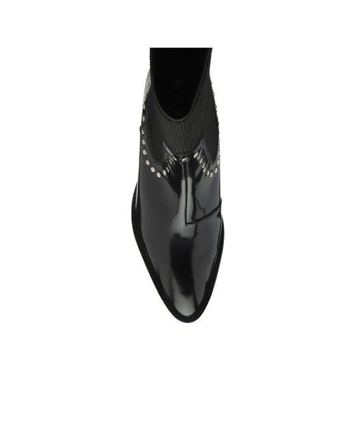 Ravel Black Octon Ankle Boots