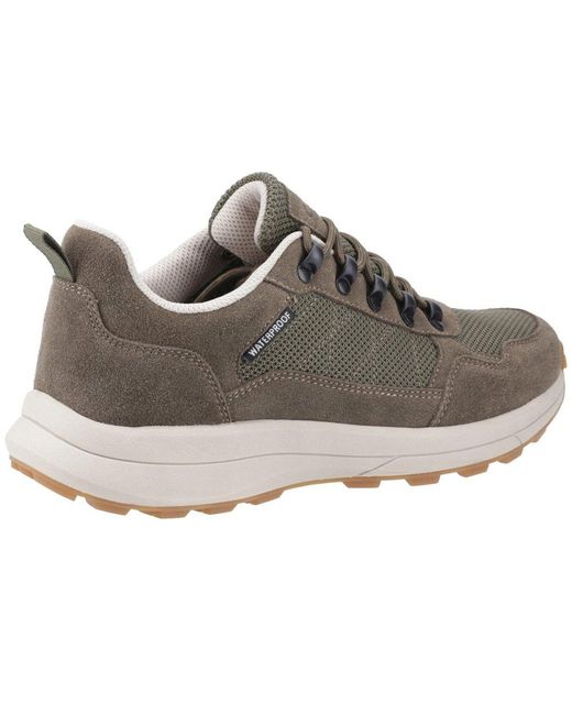 Cotswold Gray Elmfield Lace Up Shoes for men