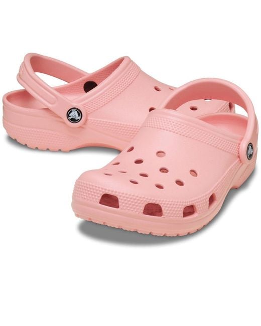 CROCSTM Pink Classic Clogs