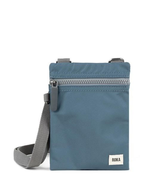 Roka Blue Chelsea Pocket X Bag