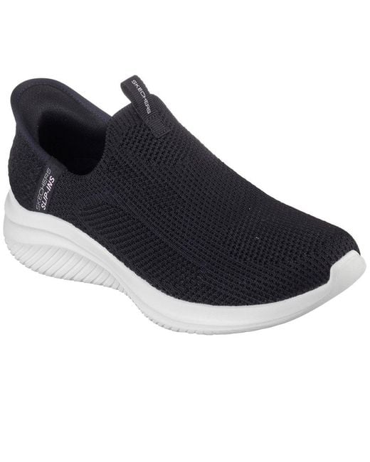 Skechers Blue Ultra Flex.0 Easy Win Trainers