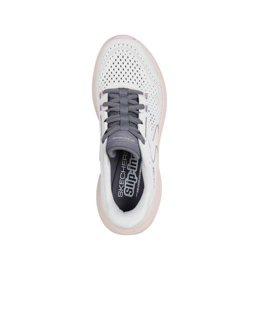 Skechers Blue Skech Cloud Plush Horizon Trainers