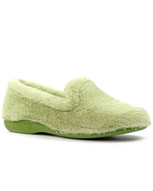 Lunar Green Bella Slippers