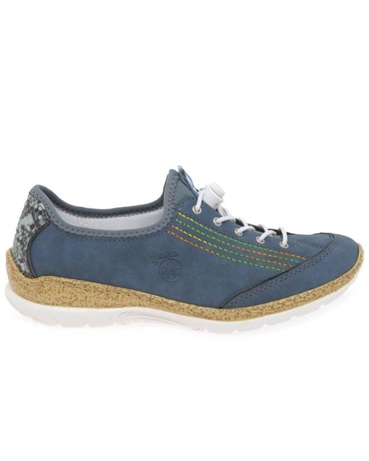 Rieker Blue Ripple Trainers