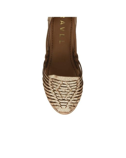 Ravel Metallic Glant Sandals