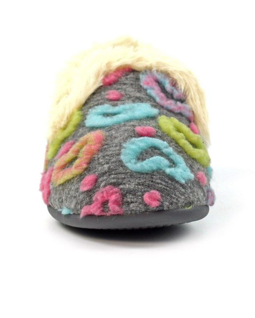 Lunar (GRS) Blue Truffle Full Slippers